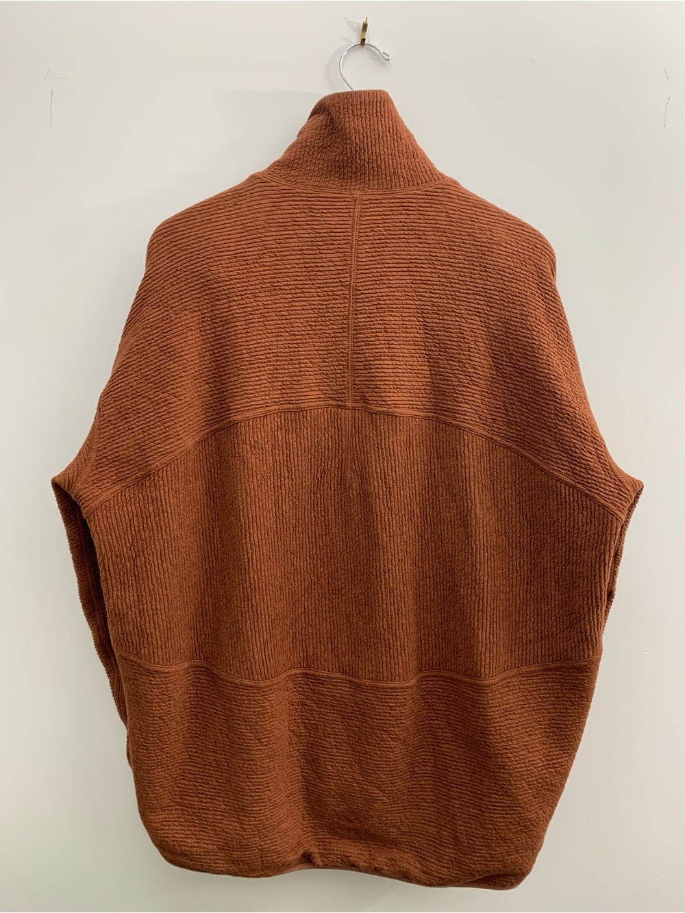 Lululemon Peaceful Moments Full Zip Heathered Ancient Copper Size 8 - Picture 5 of 13